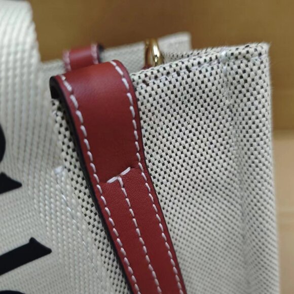 Chloe small woody tote with strap - Picture 11 of 13